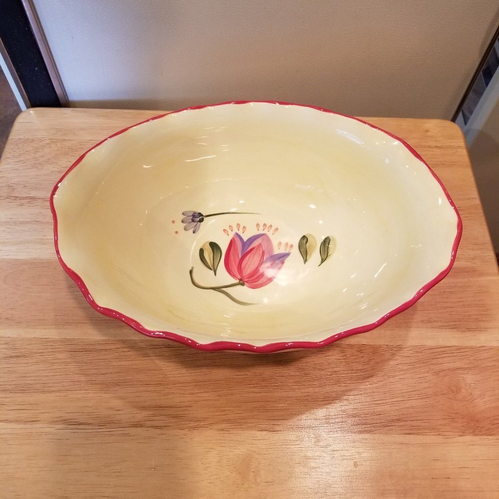 Pfaltzgraff Napoli Large Oval Serving Bowl - Picture 2 of 5